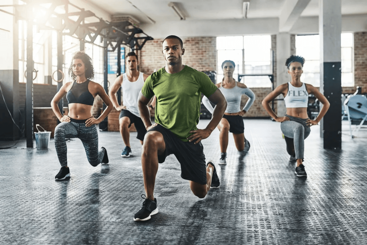 Fitness coaching background